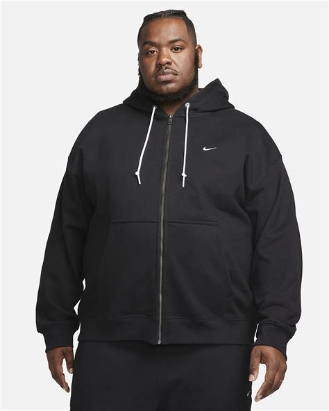 swoosh velcro hoodie